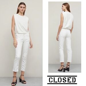 Closed Starlet White Stretch Denim Jeans Size 30